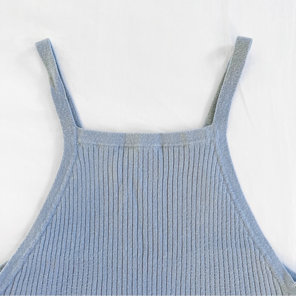 Brandy Melville High Neck Sweater Tank Top - Picture 5 of 7